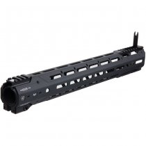 Madbull Strike Industries M4 GBBR / AEG GRIDLOK Handguard 17 Inch Complete Unit - Black