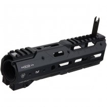 Madbull Strike Industries M4 GBBR / AEG GRIDLOK Handguard 8.5 Inch Complete Unit - Black