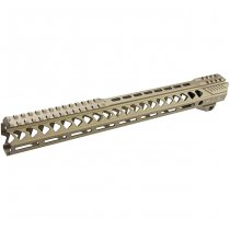 Madbull Strike Industries M4 GBBR Strike Rail 15.5 Inch - Dark Earth