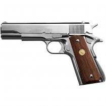 Marui M1911 Government 70 Nickel Finish Gas Blow Back Pistol