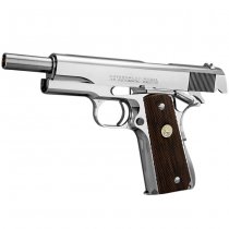 Marui M1911 Government 70 Nickel Finish Gas Blow Back Pistol