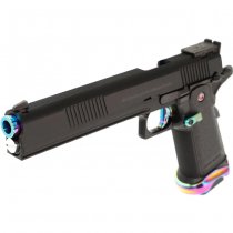 Nine Ball Marui Hi-Capa 5.1 GBB Ultimate Custom Slide NEO 7 Inch Outer Barrel 7 - Rainbow