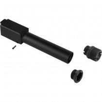 Nine Ball VFC Glock 19x GBB Non-Recoil 2-Way Outer Barrel & 14mm CCW Adapter - Black