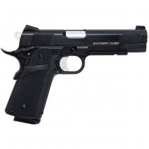 RWA KJ Works KP-05 Hi-Capa Gas Blow Back Pistol Gas & Co2 Magazine - Black