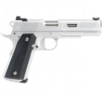 RWA Nighthawk Custom AGENT 2 Gas Blow Back Pistol Cerakote - Silver