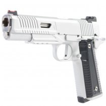 RWA Nighthawk Custom AGENT 2 Gas Blow Back Pistol Cerakote - Silver