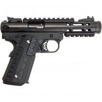 WE Galaxy 1911 Gas Blow Back Pistol Black Frame - Black