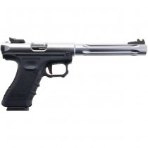 WE Galaxy G-Series Premium L Gas Blow Back Pistol - Silver