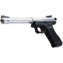 WE Galaxy G-Series Premium L Gas Blow Back Pistol - Silver