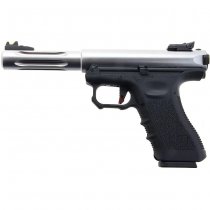 WE Galaxy G-Series Premium S Gas Blow Back Pistol - Silver