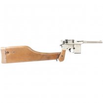 WE M712 Gas Blow Back Pistol - Silver