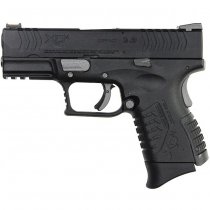 WE Springfield Armory XDM 3.8 Compact Gas Blow Back Pistol - Black