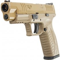 WE Springfield Armory XDM 4.5 Gas Blow Back Pistol - Tan