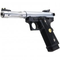 WE Tech Hi-Capa 5.1 Galaxy Premium S Gas Blow Back Pistol Slide K Frame - Silver