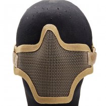 WoSport Half Face Mask V1 Single-Band Scouts - Tan