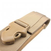 WoSport MOLLE Flashlight Pouch - Tan