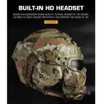 WoSport W Assault Helmet II - Black