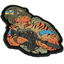 M-Tac Tiger Blue Tape Rubber Patch - Multicam