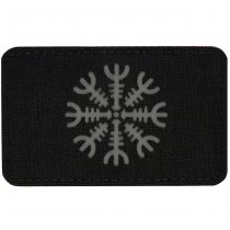 M-Tac Helm of Terror Horizontal Laser Cut Patch - Black / Grey