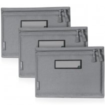 Savior Equipment Specialist Range Bag Pistol Sleeve 3 Pack - Grey