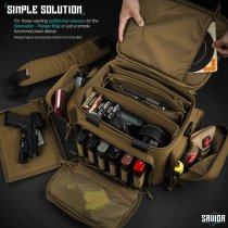 Savior Equipment Specialist Range Bag Pistol Sleeve 3 Pack - Dark Earth