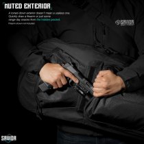 Savior Equipment Specialist Covert Single Rifle Case 34 Inch - Black