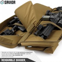 Savior Equipment Urban Warfare Double Rifle Bag 36 Inch - Dark Earth