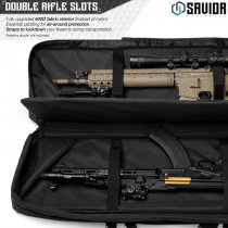 Savior Equipment Urban Warfare Double Rifle Bag 46 Inch - Black