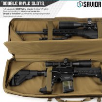 Savior Equipment Urban Warfare Double Rifle Bag 46 Inch - Dark Earth