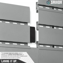 Savior Equipment Wall Rack System Panels - Grey