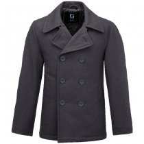 Brandit Pea Coat - Anthracite - 7XL