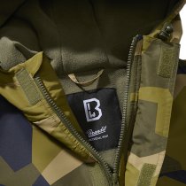 Brandit Windbreaker Frontzip - Swedish Camo M90 - S