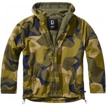 Brandit Windbreaker Frontzip - Swedish Camo M90 - L