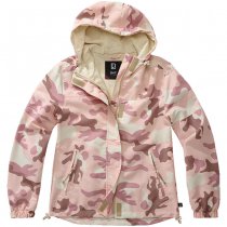 Brandit Ladies Summer Windbreaker Frontzip - Candy Camo - L