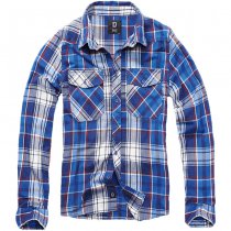 Brandit Checkshirt - Navy - 7XL