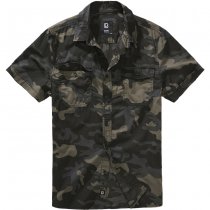 Brandit Roadstar Shirt Shortsleeve - Darkcamo - M