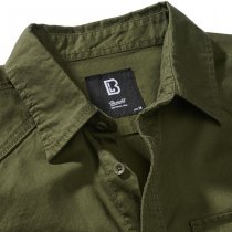 Brandit Flanellshirt - Olive - 4XL