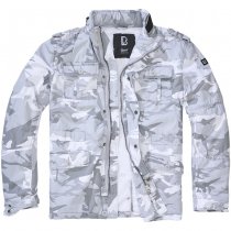 Brandit Britannia Winter Jacket - Blizzard Camo - S