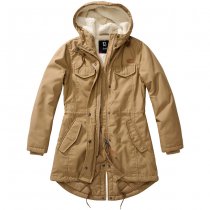 Brandit Ladies Marsh Lake Parka - Camel - S