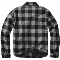 Brandit Lumberjacket - Black / Charcoal - S