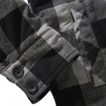 Brandit Lumberjacket - Black / Charcoal - 3XL