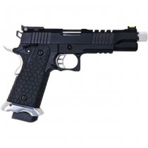 SRC Helios MK IV Hi-Capa 5.1 Gas Blow Back Pistol - Black