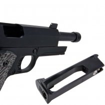 SRC Silent Hawk 1911 Co2 Blow Back Pistol Threaded Barrel - Black