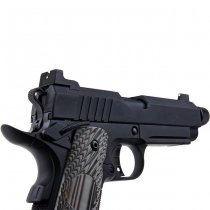 SRC Silent Hawk 1911 Co2 Blow Back Pistol Threaded Barrel - Black