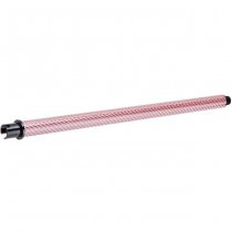 Dr.Black Marui MWS GBBR Outer Barrel Carbon Fiber 14 Inch - Pink