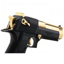 WE Desert Eagle L6 .50 AE Gas Blow Back Pistol - Black / Gold