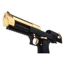 WE Desert Eagle L6 .50 AE Gas Blow Back Pistol - Black / Gold