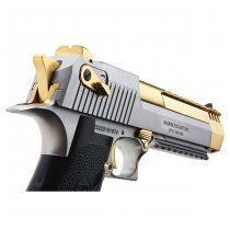 WE Desert Eagle L6 .50 AE Gas Blow Back Pistol - Silver / Gold