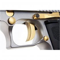 WE Desert Eagle L6 .50 AE Gas Blow Back Pistol - Silver / Gold