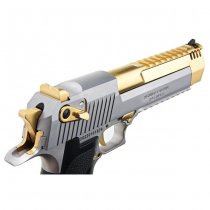 WE Desert Eagle L6 .50 AE Gas Blow Back Pistol - Silver / Gold